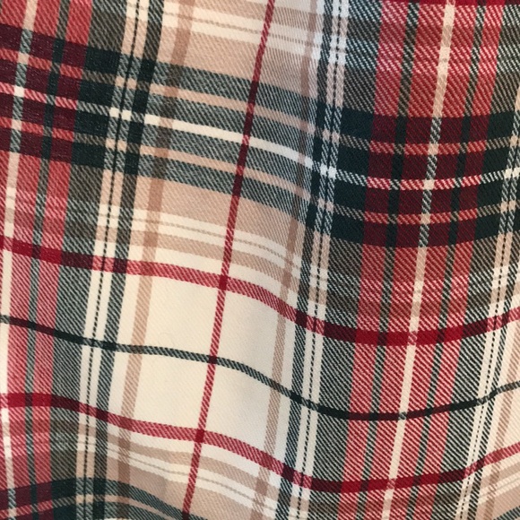 NWT Roots Wool Country Plaid Scarf - Picture 5 of 9